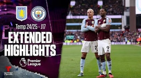 Aston Villa vs. Manchester City | Highlights Premier League | Jornada 17 | Telemundo Deportes