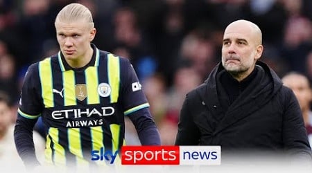 Pep Guardiola defends Erling Haaland after striker said he hasn&#39;t been good enough for Man City