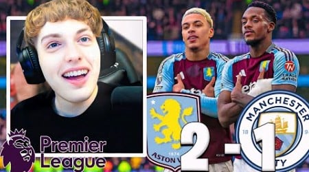 DAVOO XENEIZE REACCIONA Y OPINA DE ASTON VILLA 2 MANCHESTER CITY 1 | EL MANCHESTER CITY DESCENDERA