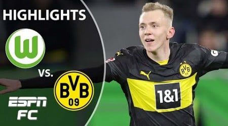 Wolfsburg vs. Borussia Dortmund | Bundesliga Highlights | ESPN FC