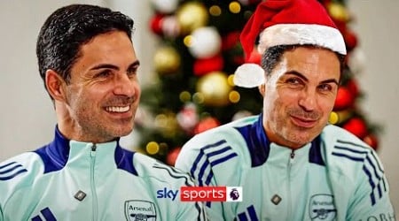 &quot;I got shinpads, a ball and a little piano!&quot; | Mikel Arteta&#39;s Christmas past, present &amp; future 