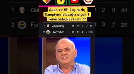 Galatasaray Kayserispor maçı yorumları beyaz futbol Ahmet Çakar Fenerbahçe #Galatasaray #fenerbahçe