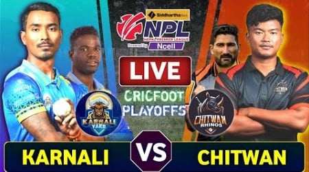 Karnali Yaks vs Chitwan Rhinos Eliminator Live Score &amp; Commentary | Npl Live | Nepal Premier League