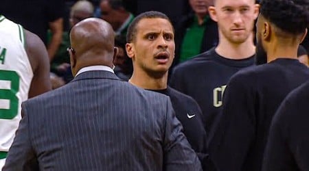 Joe Mazzulla HEATED at Referee After Bulls-Celtics Game 