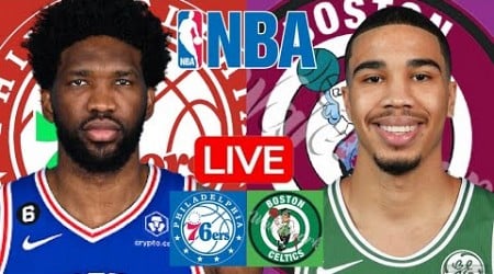 LIVE: PHILADELPHIA 76ERS vs BOSTON CELTICS | NBA | PLAY BY PLAY | SCOREBOARD