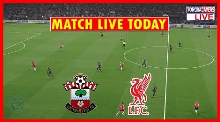 Southampton vs Liverpool LIVE | EFL Cup 24/25, Quarterfinal | Full Match LIVE Today