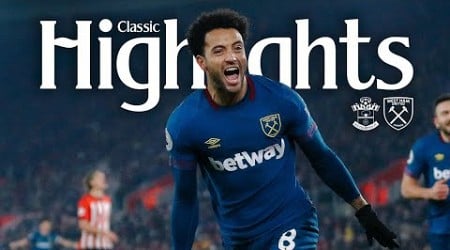 Felipe Anderson Christmas Magic! | Southampton 1-2 West Ham | Classic Highlights