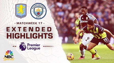 Aston Villa v. Manchester City | PREMIER LEAGUE HIGHLIGHTS | 12/21/2024 | NBC Sports