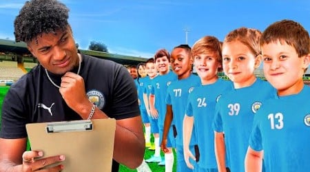 ENTRENÉ AL MANCHESTER CITY SUB 10 AÑOS