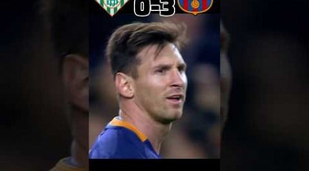 Barcelona VS Real Betis Laliga Messi Aura Neymar 2017