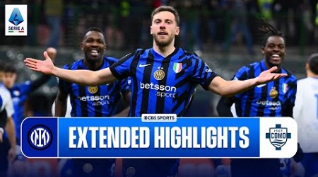 Inter vs. Como: Extended Highlights | Serie A | CBS Sports Golazo