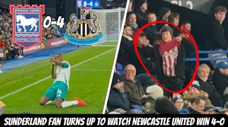 Ipswich Town 0-4 Newcastle away day vlog - SUNDERLAND FAN WATCHES ALEXANDER ISAK AGAIN !!!!!