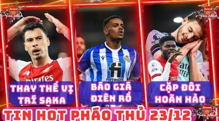 TIN ARSENAL 23/12: NEWCASTLE HÉT GIÁ ISAK ĐIÊN RỒ, RICE VS PARTEY LÀ CẶP ĐÔI HOÀN HẢO CỦA PHÁO