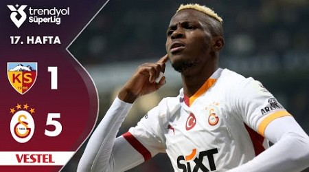 Vestel | Kayserispor (1-5) Galatasaray - Highlights/Özet | Trendyol Süper Lig - 2024/25