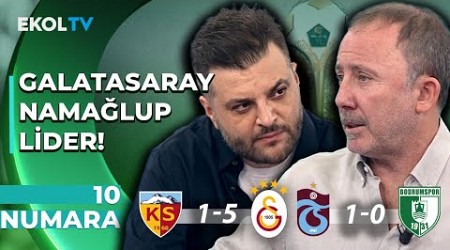 Galatasaray Şampiyonluk Yolunda 8 Puan Önde! Sergen Yalçın - Candaş Tolga Işık | 10 Numara