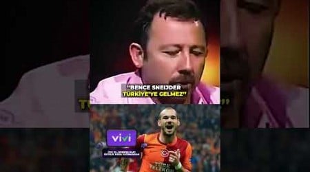 KİMLER O ZAMAN SNEIJDER&#39;İN TÜRKİYE&#39;YE GELECEĞİNE İNANMIYORDU? #sneijder #sergenyalçın #galatasaray