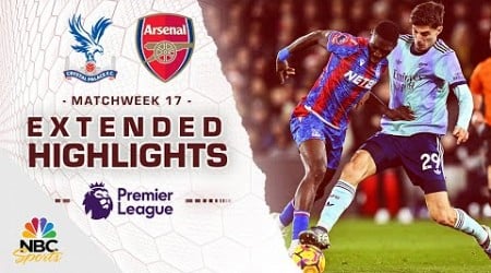 Crystal Palace v. Arsenal | PREMIER LEAGUE HIGHLIGHTS | 12/21/2024 | NBC Sports