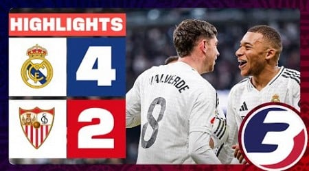 FULL MATCH HIGHLIGHTS : REAL MADRID 4-2 SEVILLA , ALL GOALS | EXTENDED | LALIGA 2024/2025