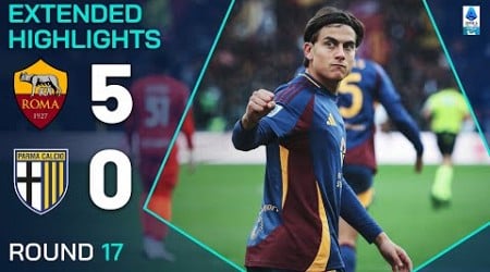 ROMA-PARMA 5-0 | EXTENDED HIGHLIGHTS | SERIE A 2024/25