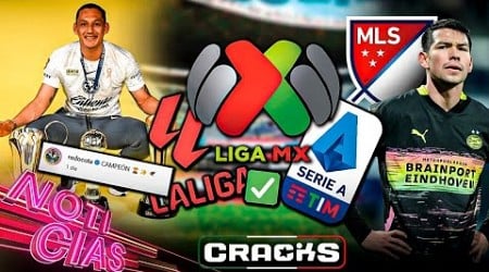 Liga MX supera Serie A, Bundesliga... | Chucky se DESPIDE de Europa | Polémicos FESTEJOS en el AME