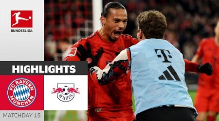 Bayern Sets A Statement! | FC Bayern München - RB Leipzig | Highlights | MD 15 – Bundesliga 2024/25