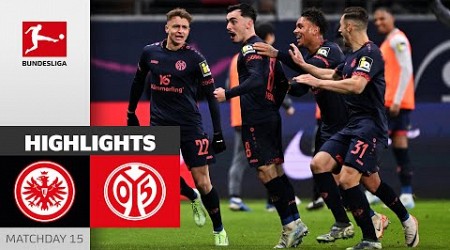 10-Men Win! | Eintracht Frankfurt - 1. FSV Mainz 05 1-3 | Highlights | MD 15 – Bundesliga 2024/25