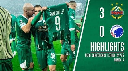 Highlights: SK Rapid – FC Kopenhagen