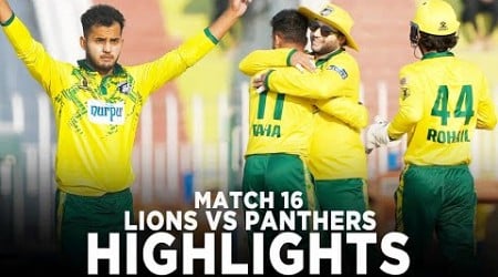 Full Highlights | Nurpur Lions vs Lake City Panthers | Match 16 | Champions Cup 2024