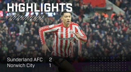 Jobe Bellingham Completes Comeback | Sunderland AFC 2 - 1 Norwich City | EFL Championship Highlights