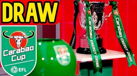 CARABAO CUP SEMI FINAL DRAW WATCHALONG