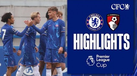 Chelsea U21 2-1 Bournemouth U21 | HIGHLIGHTS | PL CUP 2024/25