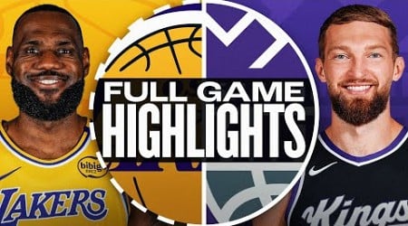 LAKERS at KINGS | FULL GAME HIGHLIGHTS | December 19, 2024