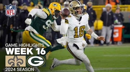 New Orleans Saints vs. Green Bay Packers Game Highlights | NFL 2024 Season Week 16