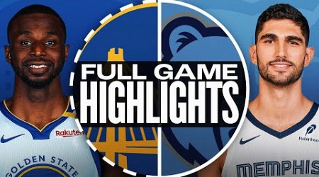 WARRIORS at GRIZZLIES | FULL GAME HIGHLIGHTS | December 19, 2024