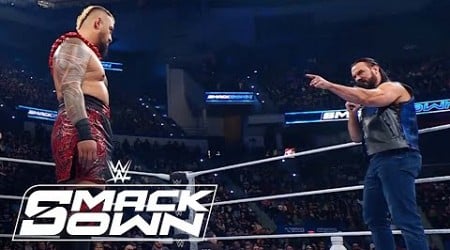 Drew McIntyre Catches Up with Solo Sikoa | WWE SmackDown Highlights 12/20/24 | WWE on USA