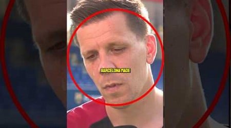 Barcelona is treating the legend Szczęsny very unfairly