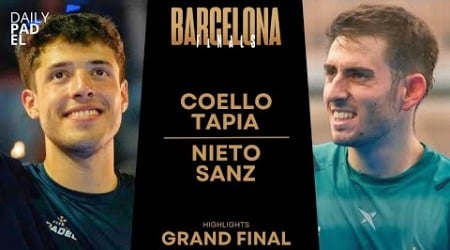 GRAND FINAL | Coello/Tapia VS Nieto/Sanz | Premier Padel Finals | Barcelona