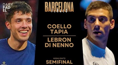 SEMIFINAL | Coello/Tapia VS Lebron/Di Nenno | Premier Padel Finals | Barcelona