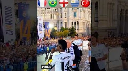 Hala Madrid Players Singing Their Anthem