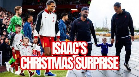 The six-year-old singing Kopite that captured our hearts | Van Dijk &amp; Salah meet Isaac