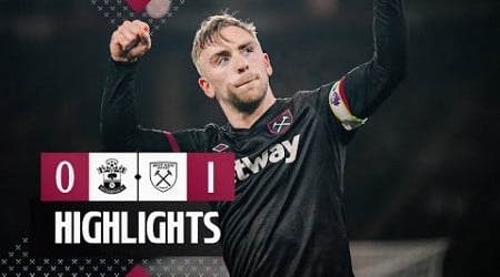 Bowen Scores His 100th League Goal! | Southampton 0-1 West Ham | Premier League Highlights