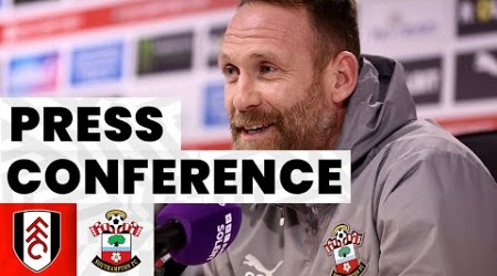 PRESS CONFERENCE: Rusk previews Fulham trip | Premier League