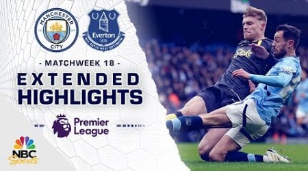 Manchester City v. Everton | PREMIER LEAGUE HIGHLIGHTS | 12/26/2024 | NBC Sports