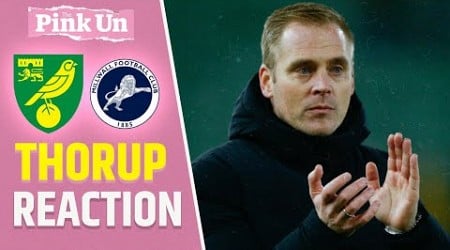 Johannes Hoff Thorup Reaction | Norwich City 2-1 Millwall | The Pink Un