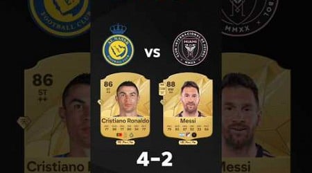 Al Nassr vs Inter, Ronaldo vs Messi #fifa #cardfifa #fc25 #easports