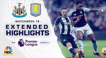 Newcastle United v. Aston Villa | PREMIER LEAGUE HIGHLIGHTS | 12/26/2024 | NBC Sports