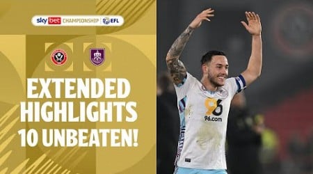 10 UNBEATEN! | Sheffield United v Burnley extended highlights