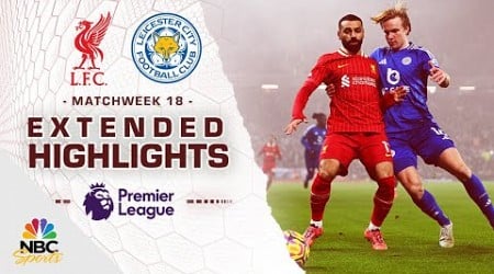 Liverpool v. Leicester City | PREMIER LEAGUE HIGHLIGHTS | 12/26/2024 | NBC Sports