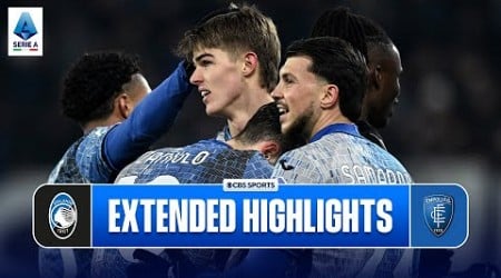 Atalanta vs. Empoli: Extended Highlights | Serie A | CBS Sports Golazo