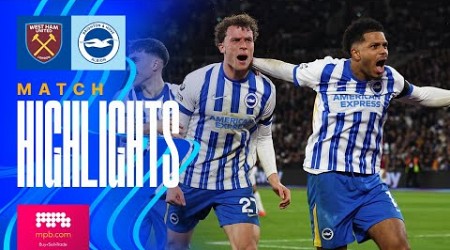 HIGHLIGHTS | West Ham v Brighton | Premier League